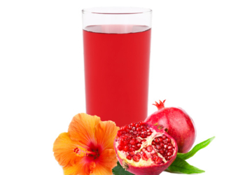 Pomegranate Hibiscus Beverage
